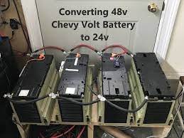 Ideal for industrial purposes where price point matters, or for outdoor uses like hiking or camping where weight is at a premium. 48v 50ah Chevy Volt Battery Converted To 24v 100ah For Solar Setup Youtube