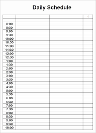 We provide you free weekly printable calendar service where you customize your calendar for any week of 2021, 2022 or any year. Blank Daily Schedule Template Luxury Daily Schedule Template 14 Download Free Documents In Daily Calendar Template Schedule Template Daily Planner Template
