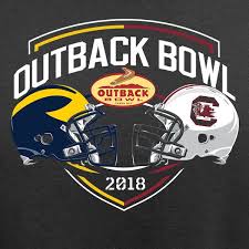 2018 outback bowl south carolina gamecocks vs michigan wolverines south carolina gamecocks south carolina football gamecock nation 2018 outback bowl south carolina