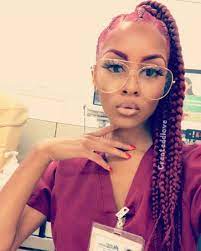 Taraivia Her Ig Is Createddlove Box Braids Hairstyles Hair Styles Burgundy Box Braids