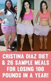 We may earn commission from links on this page, but we only recommend products we back. Cristina Diaz Diet 26 Sample Meals For Losing 100 Pounds In A Year Trimmedandtoned