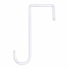 It is designed to suspend any object, such as a hanging plant basket, bird feeder, wind chimes, etc. Vinyl Fence Hook Patio Hook White Powder Coated Steel Hangers Fits Easily For Indoor Outdoor Hanging Lights Plants Planters Bird Feeder Pool Equipment Walmart Canada
