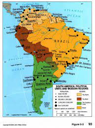 Es el subcontinente austral de américa. Divisiones Politicas Y Regiones De America Del Sur Tamano Completo Gifex