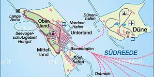 Helgoland ist die einzige deutsche hochseeinsel und liegt in der nordsee. Karte Von Helgoland Insel In Deutschland Schleswig Holstein Welt Atlas De
