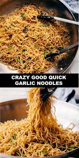 The World S Most Delicious Crazy Good Quick Garlic Noodles Garlic Noodles Recipe Garlic Noodles Ramen Noodle Recipes