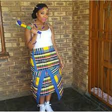 The tsonga people are an offshoot of the zulu tribe, and therefore there are similarities in the clothing. Tsonga Traditional Dresses Designs For Wedding Style2 T
