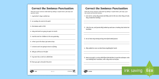 How do you check for proper grammar? Simple Punctuation Activity Ks1 Practise Teacher Made