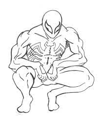 72 spiderman printable coloring pages for kids. Printable Black Spiderman Coloring Pages Novocom Top