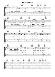 Make You Feel My Love Guitar Tab Notes Lyrics And Chords By Adele Digital Sheet Music For Lead Sheet Sheet Musi In 2021 Lyrics And Chords Guitar Tabs Sheet Music