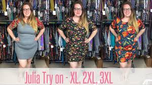 Lularoe Julia Fit Video Plus Size Try On Xl 2xl 3xl