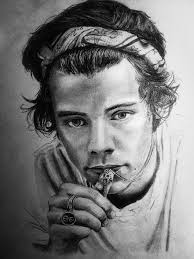 Harry styles' first day at chilton. Harry Styles Portrait 3 By Klarajosefina On Deviantart