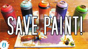 Spray Cans Are Almost Never Empty When Trashed How To Recover Paint From An Aerosol Spray Youtube