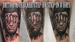 Best Tattoo Aftercare Step By Step In 8 Days Tattoo Aftercare Cool Tattoos Tattoos