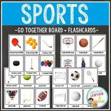 sport go togethers matching board flashcards creative learning curriculum teas science practice test quizlet