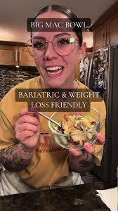 big mac burger bowls recipe! this is such an easy bariatric/weight loss  friendly dinner meal and keeps well for leftovers. curbs that fast food  craving as well 😋 #dinnerideas #dinnerwithme #bigmac ...