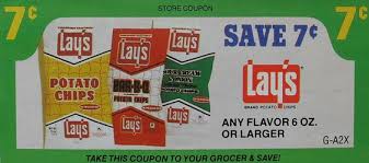 1960s Lays Potato Chips Frito Lay Vintage Advertisement Coupon Vintage Food Labels Coupons Lays Potato Chips