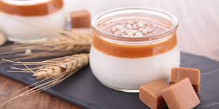 Recette Panna Cotta Au Caramel Au Beurre Sale Facile Mes Recettes Faciles Dessert Sans Lactose Yaourt Maison Recette Facile