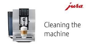 How does the z6 jura milk foam machine work? Jura Z6 Cleaning The Machine Youtube