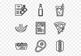 Download for free in png, svg, pdf formats. Food And Drinks Food And Drink Icon Png Clipart 58378 Pikpng