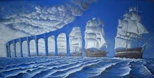Kanadali Surrealist Ressam Rob Gonsalves Iluzyonlar Optik Yanilsama Resimler