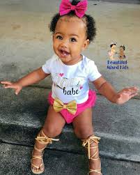 Black And Filipino Baby London Adrianna 9 Months African American Irish Spaniard Filipino German Mixed Kids Kids Afro Baby Beau