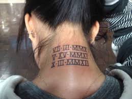 These characters are numbers which have been written in roman. 70 Roman Numeral Tattoos Ink Lovers Will Drool Over