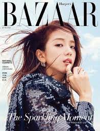 Jisoo Harper S Bazaar Magazine June 2019 Cover Photo South Korea Blackpink Jisoo Blackpink Kpop Girl Groups