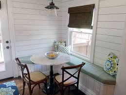 Brilliantly styled seating choices add interest and versatility at. Modern Farmhouse Kitchen Bench Cushions Pillows Farmhouse Dining Room Other By Window Works Studio Inc Houzz