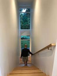 Nice Way To Get Light Into Staircase Above And Below But Have Decent Noise Control Interior Stairs Staircase Home Decor