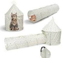 Amazon.com: Cat Tunnel, Nobleza Collapsible Washable Cat ...