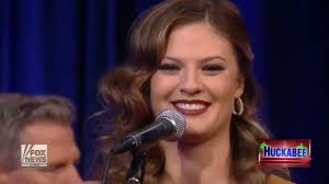 American Idol's Ayla Brown with 2016 Presidential Candidate Mike Huckabee