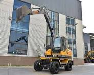 7 Tons Hydraulic Rubber Duck Digger - Compact Wheeled ...