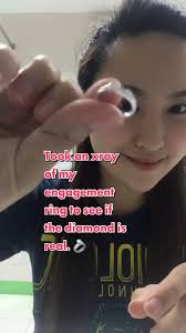 Real Diamond Test: Engagement Ring X-Ray