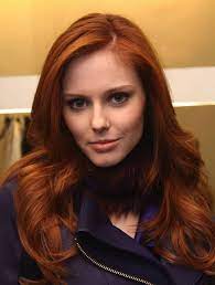 Volumized Loose Waves At Eli Tahari Hair Color Auburn Auburn Hair Natural Red Hair
