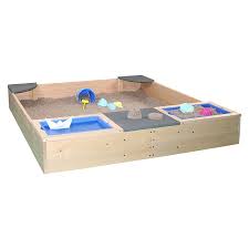 Sun Sandkasten Strand Und Meer 135 X 125 X 20 Cm Zypresse 8310 Sandkaesten Icha Kinderspielgerate Ich Kin Sandkasten Sandkasten Garten Sandkiste