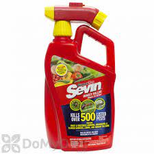 For the tomato plant, there is a short time interval of one day. Garden Tech Sevin Ready To Spray Bug Killer