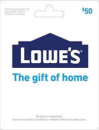 Some merchants provide a way to purc. Amazon Com Lowe S 50 Gift Card Gift Cards
