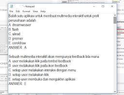 Semoga jawaban akan pertanyaan seputar kpr di atas bisa menambah informasi anda. Penglajon Soal Desain Multimedia Interaktif Dengan Format Aiken Moodle