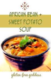 Black Bean And Sweet Potato Soup Recipe Pin On Sides