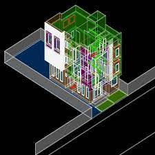 3d House Working Drawing Free