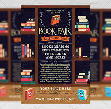 Book Fair Community A5 Flyer Template Exclsiveflyer Free And Premium Psd Templates Book Fair Flyer Template Graphic Design Fun