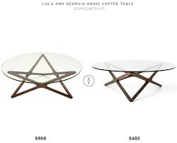 Use pipes in different metals or spray paint to get a. Daily Find Lulu And Georgia Andie Coffee Table Copycatchic