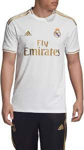 Real madrid enter the season kings of europe, with an elegant home kit to match their regal status. Shirt Adidas Real Madrid Home Jsy 2019 20 Top4football Com