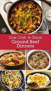 One Pot Ground Beef Dinners That Ll Get You Back In Your Groove Dinner With Ground Beef Kraft Dinner Recipes Beef Dinner