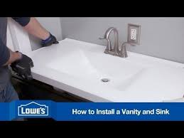 Vanity finishes are typically made of glass, metal or wood and come in a variety of colors. How To Install A Bathroom Vanity And Sink Diy Bathroom Vanity Diy Bathroom Sink