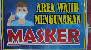Promo label area wajib masker ukuran 25 x 25 30 x 50 gading murni shopee indonesia from cf.shopee.co.id. Area Wajib Memakai Masker Youtube