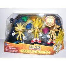 sonic the hedgehog action figure 3pack super silver super sonic super shadow includes 7 chaos emeralds toy h sonic birthday parties sonic sonic the hedgehog