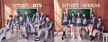 Read stories about #bangtan, #bts, and #24k on wattpad, recommended by. Bts And Gfriend Become New Models For Smart School Uniform