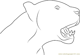 Plus, it's an easy way to celebrate each season or special holidays. Black Panther Face Coloring Page For Kids Free Panther Printable Coloring Pages Online For Kids Coloringpages101 Com Coloring Pages For Kids