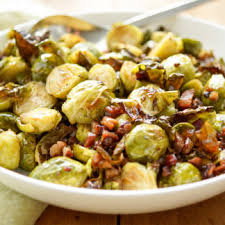 How long to roast brussel sprouts: Oven Roasted Brussels Sprouts With Balsamic Cream Elle Republic